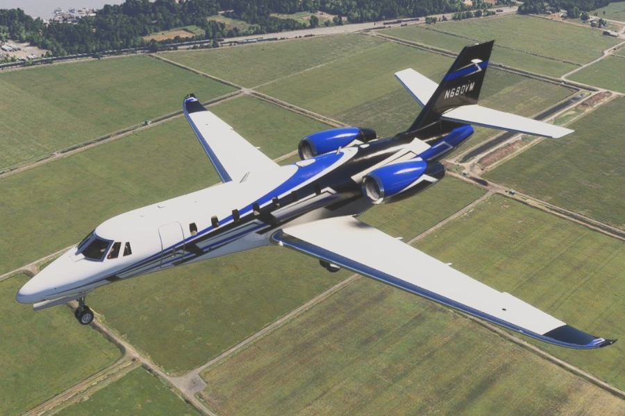 MSFS - Skyward Simulations Cessna Citation C680 Sovereign+