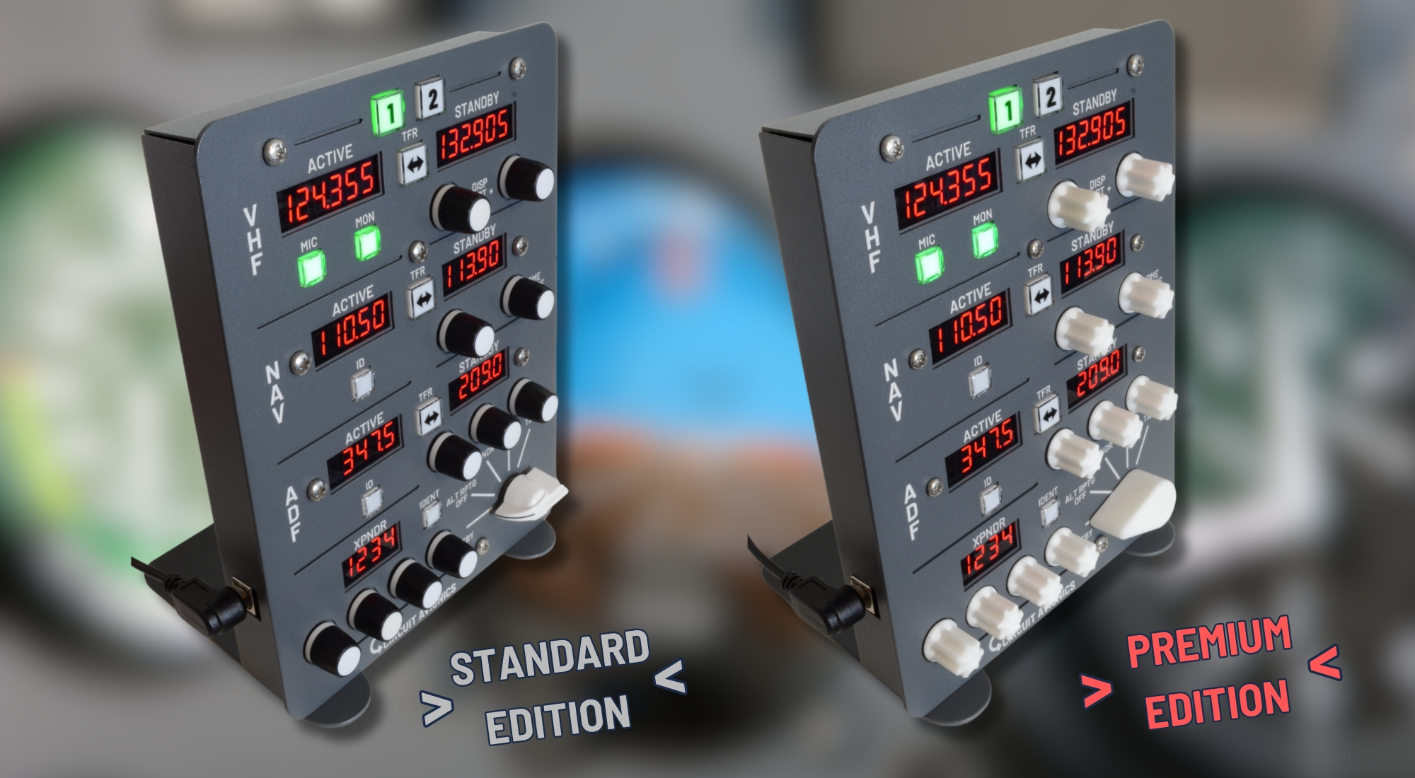 Avionics Cas Stack Circuit Avionics - Radio Stack with Transponder