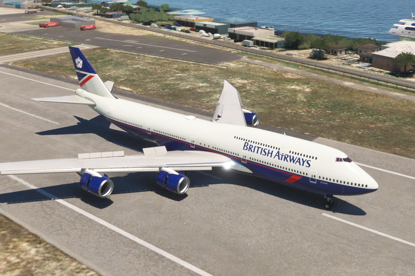 Asobo Boeing 747-8i British Ariways